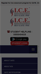 Mobile Screenshot of icegateinstitute.com