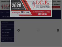 Tablet Screenshot of icegateinstitute.com
